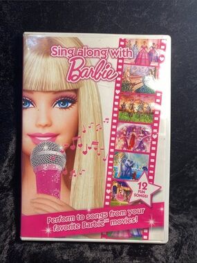 Barbie Pink Blonde Sing Along DVD